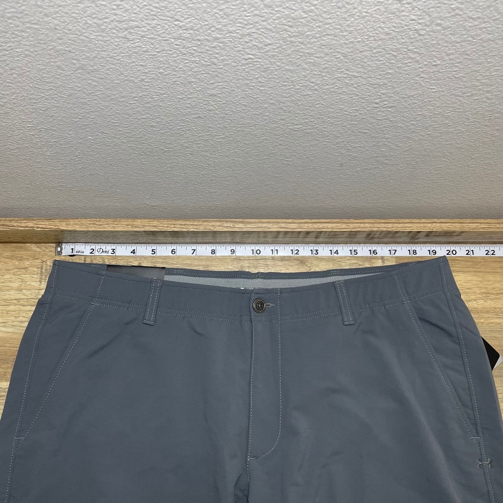Under Armour UA Mens Showdown Golf Pants Gray Straight Leg 40x30 New Match Play - Picture 6 of 8